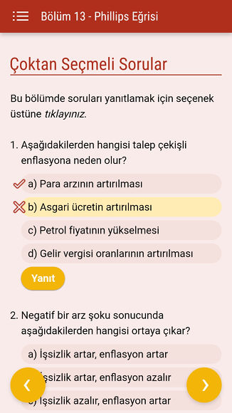Modern Makroekonomiye Giriş iktisat kitabı test soruları
